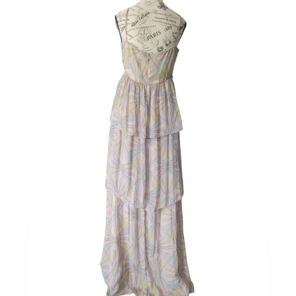 MATTY. SOFT FLOWY MAXI DRESS GORGEOUS!!!! SIZE M - Picture 9 of 13